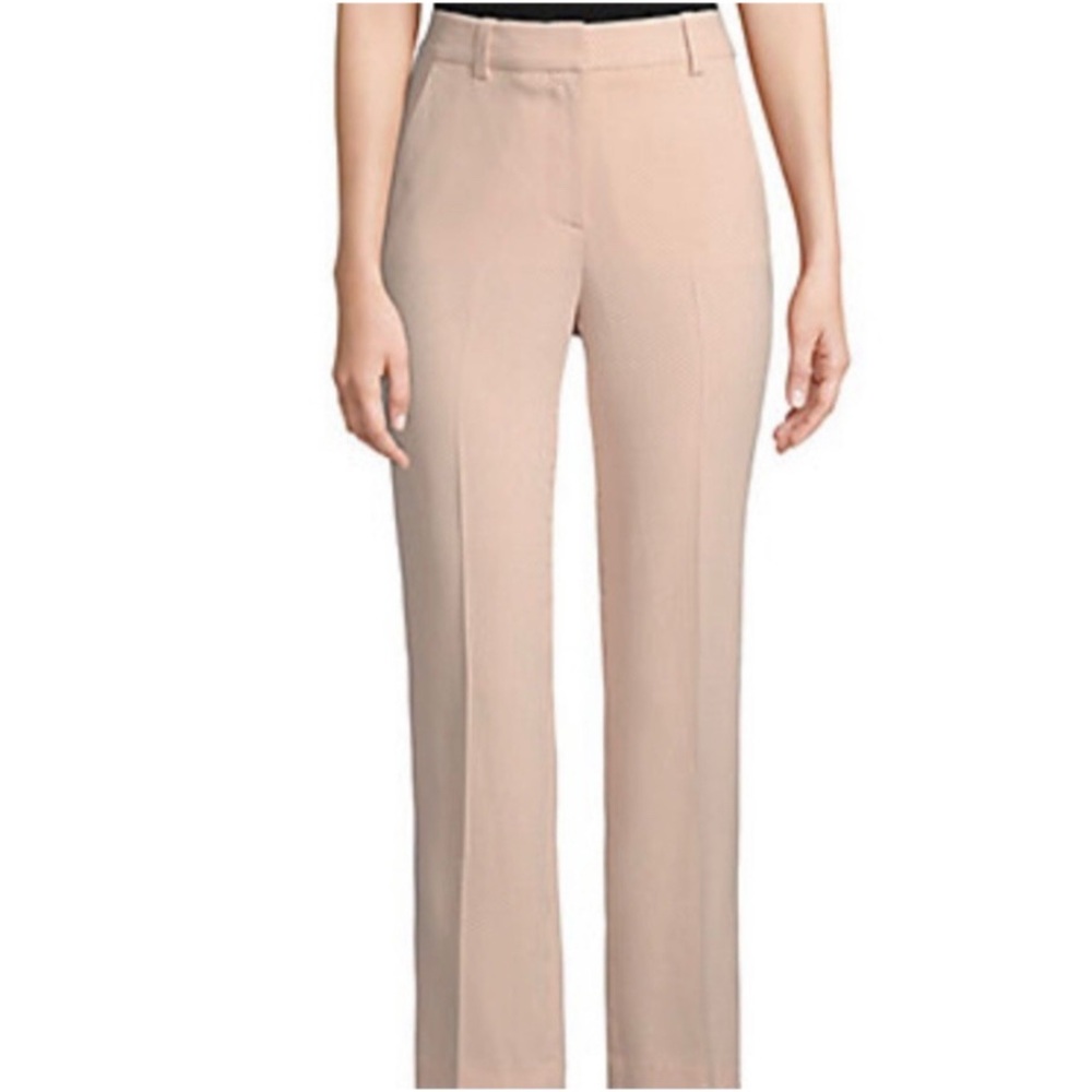 Rebecca Taylor Blush/Black Dots Trousers Pants Sz6